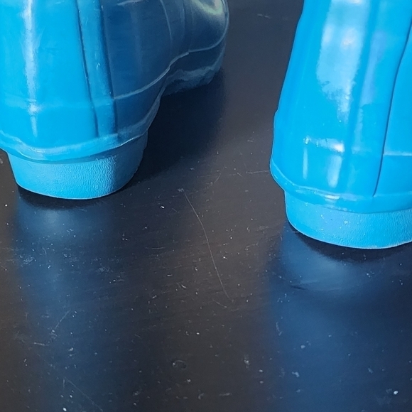 Hunter original rain boots color blue size US 5M/6F UK 4 EU 37 - Picture 7 of 8